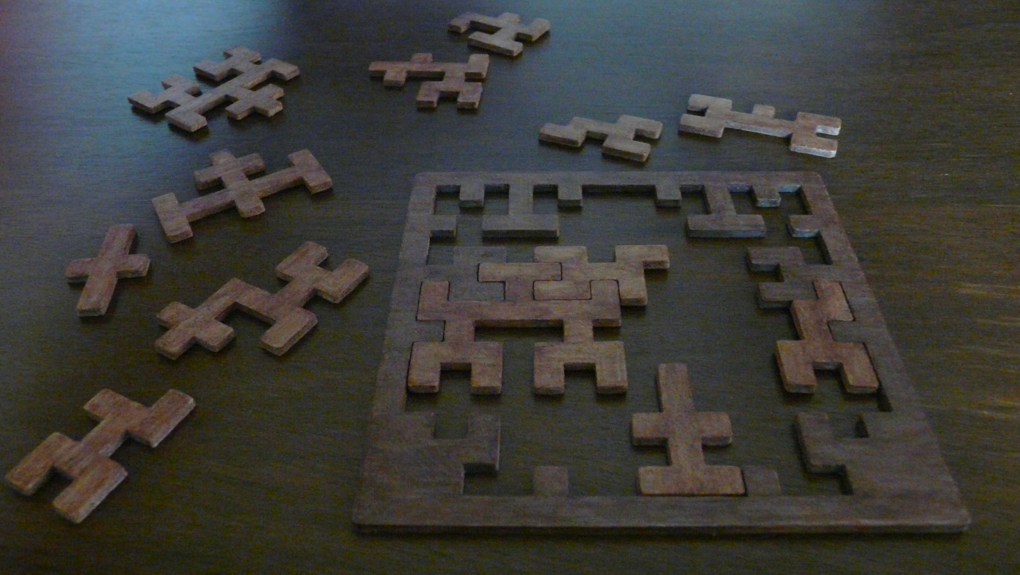 Cover picture for Fractal Puzzle - Hilbert Curve