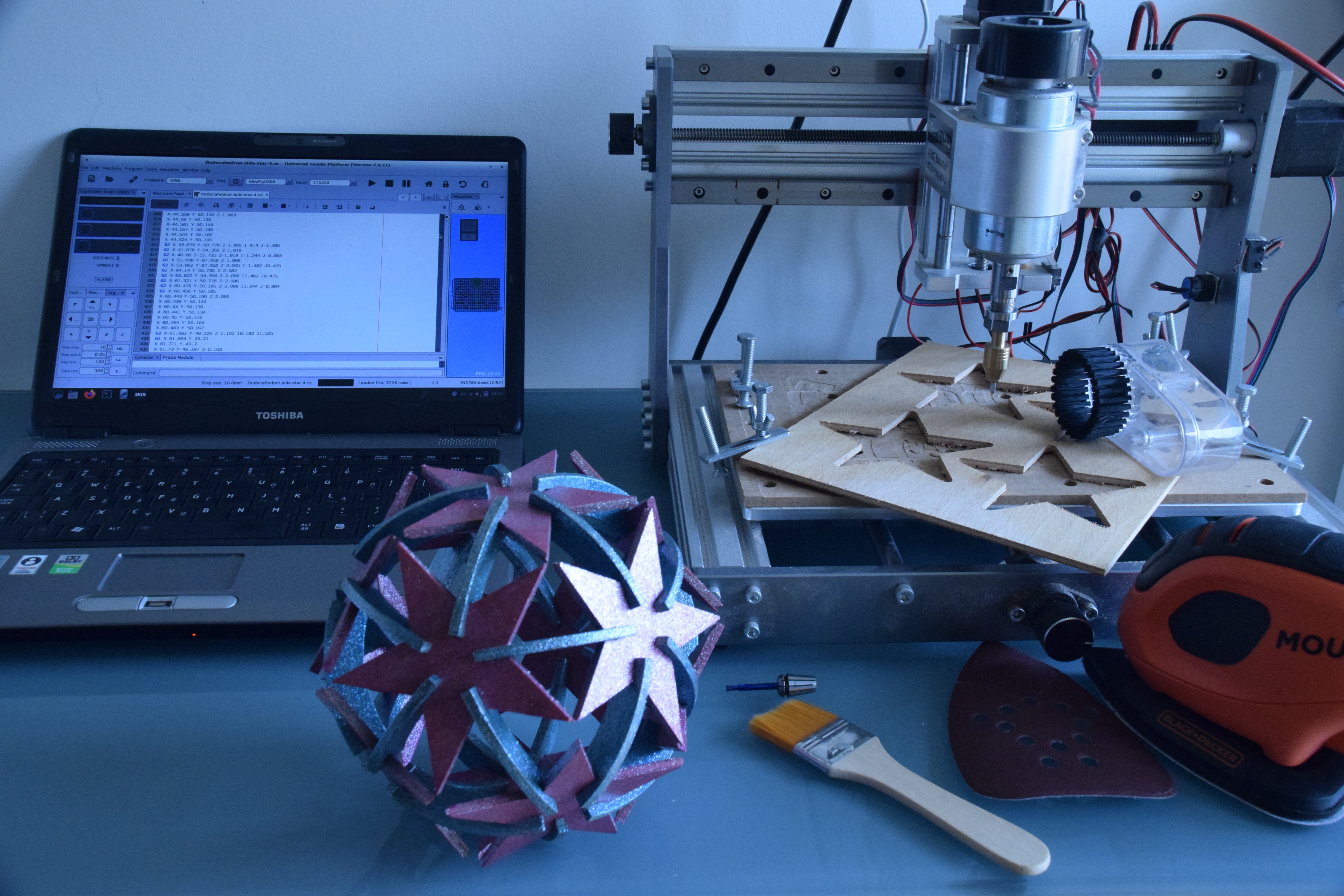Illustration of Open Source: Learn to design and 3D print with our open source projects and tutorials., presented by Cosmic Jubilee