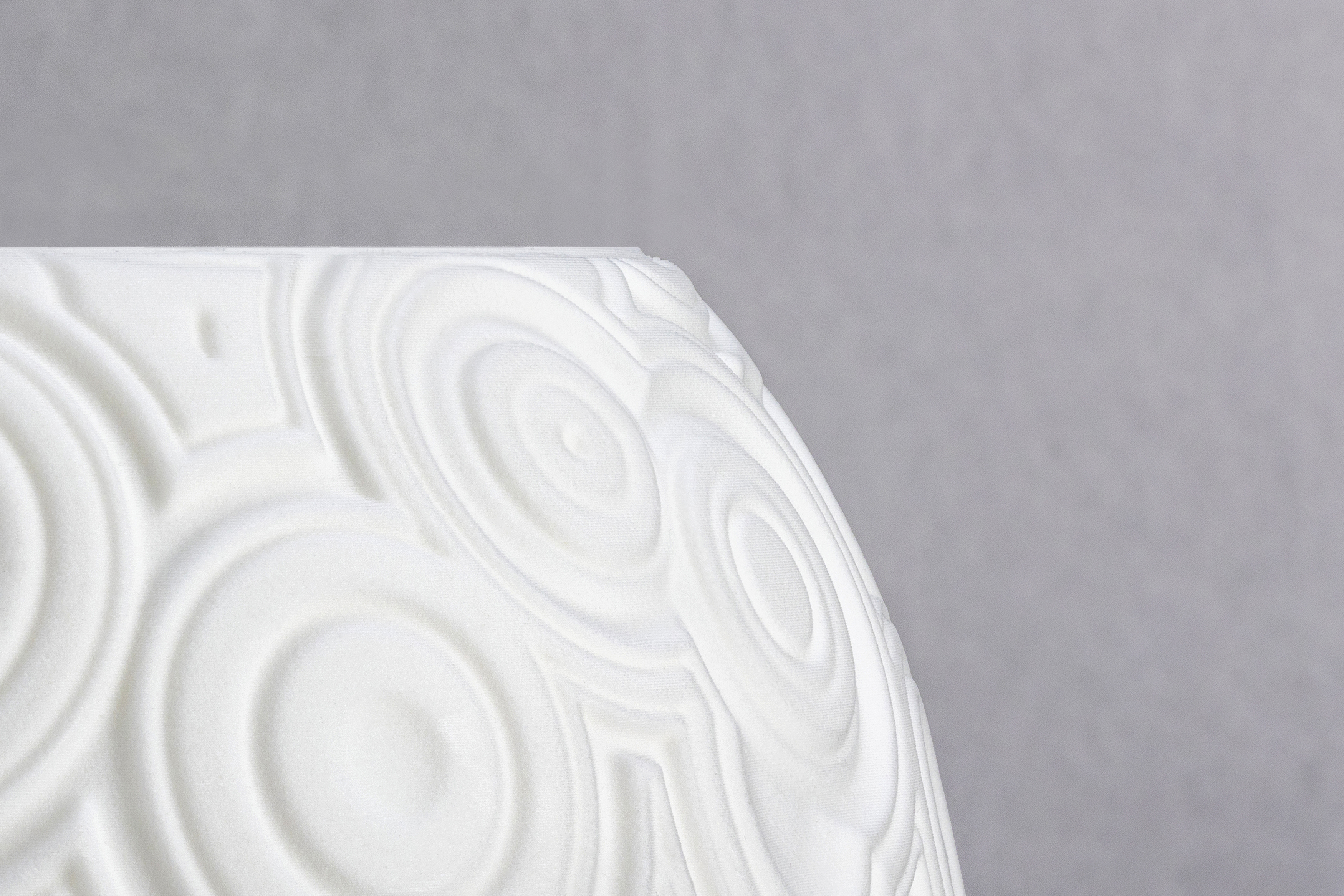 Decorative suggestion for Celestial Odyssey: Pendant lampshade with cosmic design. Perfect for stargazers and dreamers - variant Original (Elegant white), an original product by Cosmic Jubilee (6 of 6) - presented as close-up details of fine textures.