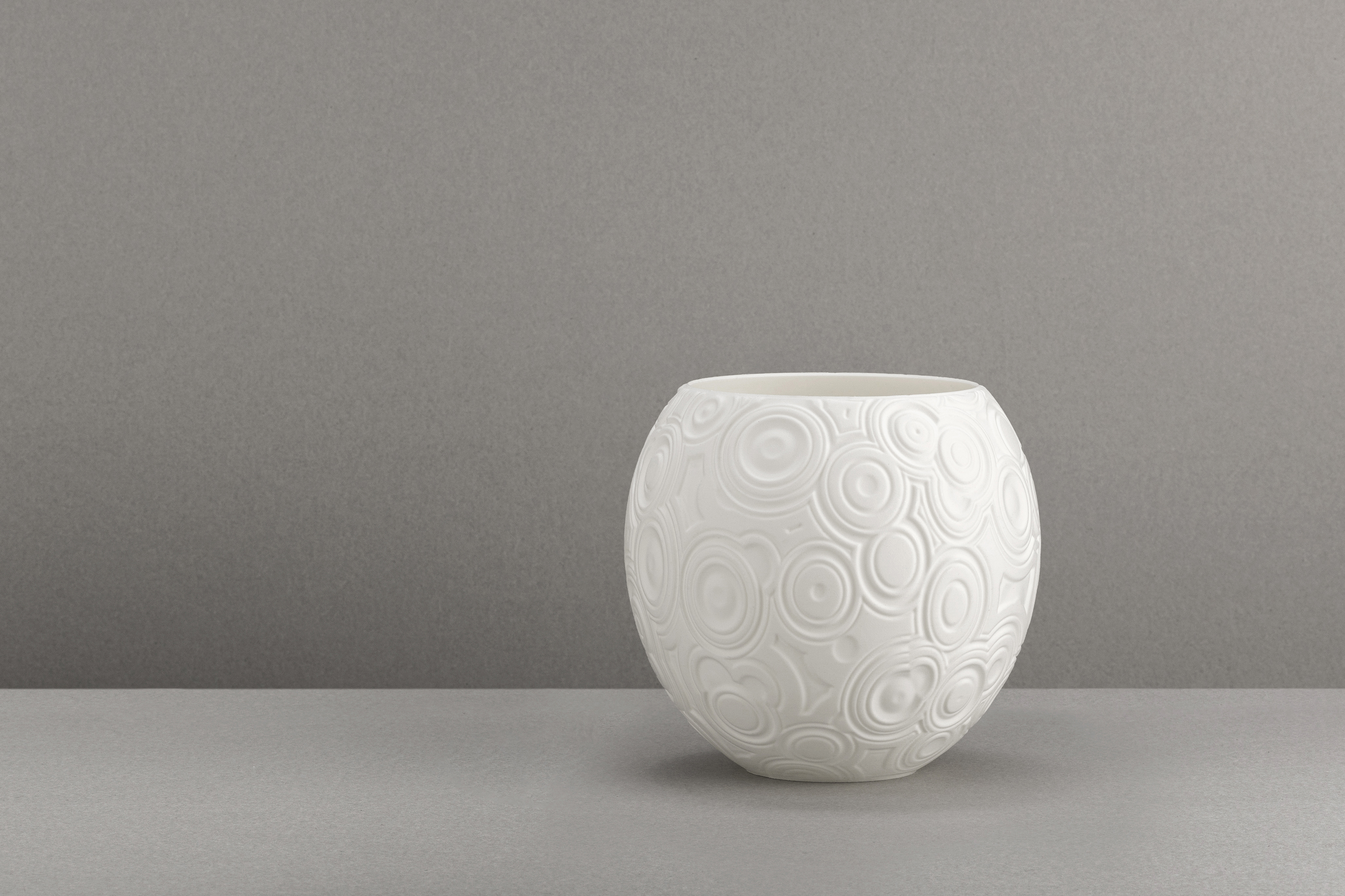Decorative suggestion for Celestial Odyssey: Pendant lampshade with cosmic design. Perfect for stargazers and dreamers - variant Original (Elegant white), an original product by Cosmic Jubilee (5 of 6) - presented as a decorative (non-water) vase or standalone showpiece.
