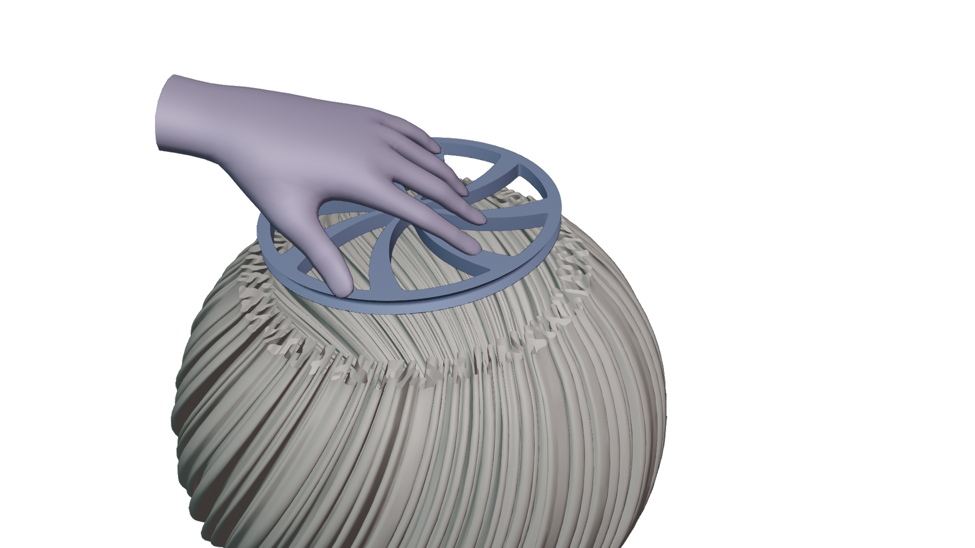 Finally, slightly tilt and then pull out the ring.