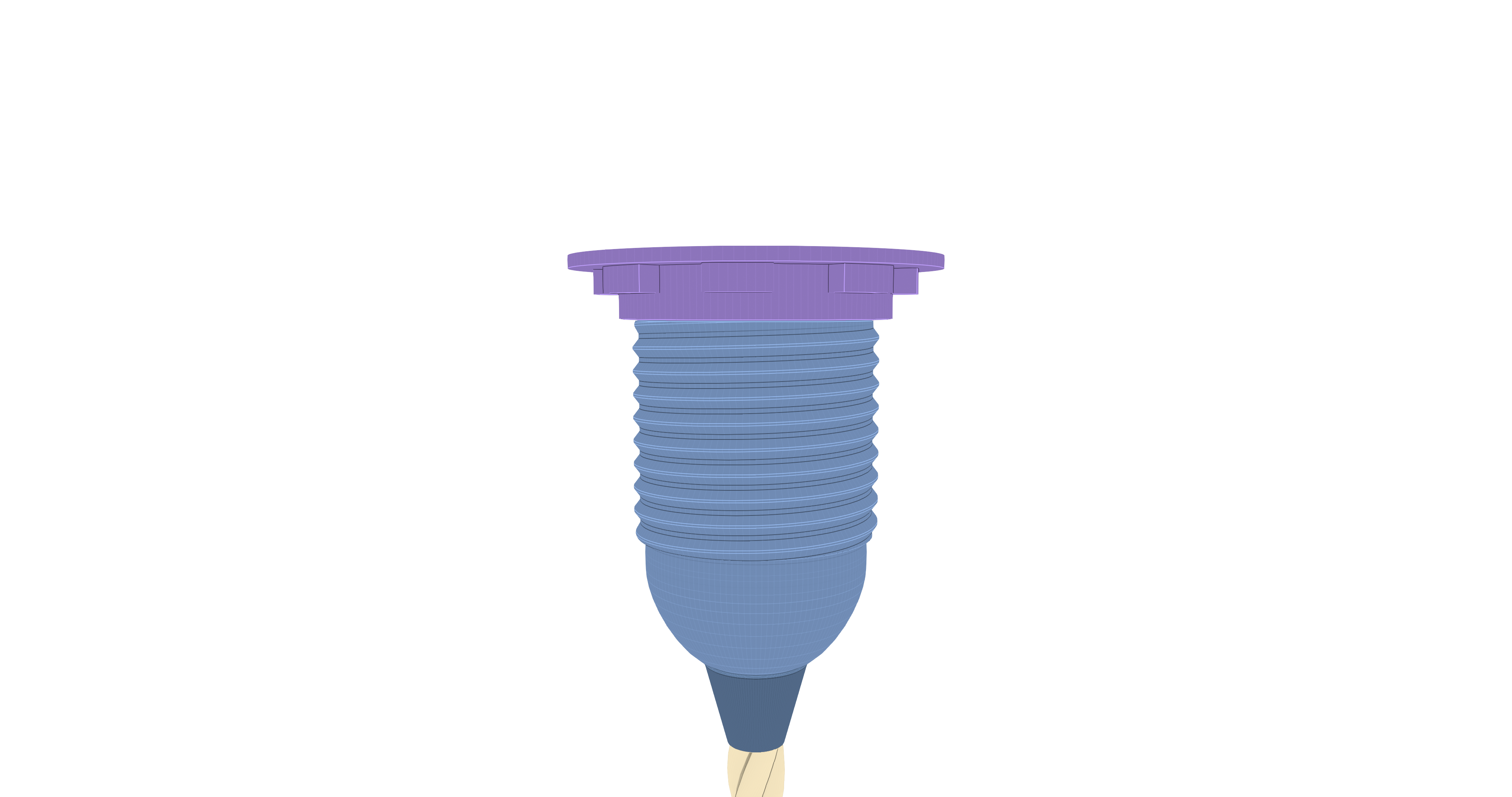Place the bottom ring of your socket (this is the ring which is closest to the cable).