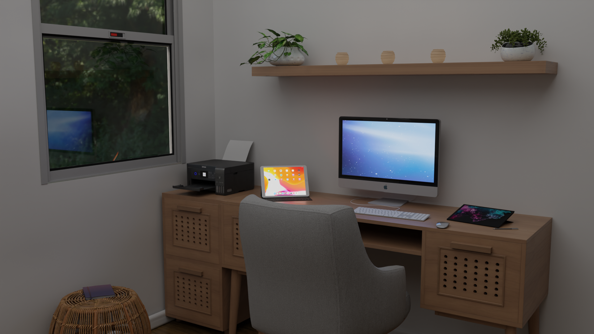 Home offices require lighting that enhances productivity and minimizes fatigue. Aim for a mix of natural light, overhead lighting, and task lamps to reduce glare on screens and illuminate workspaces effectively.